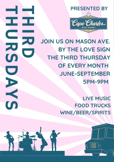 Check out Third Thursdays in Cape Charles!