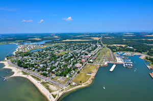 Glennon Arial View of Cape Charles, Virginia